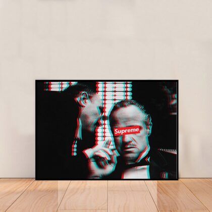 The Godfather Movie Poster Canvas Wall Art Home Decor (No Frame)