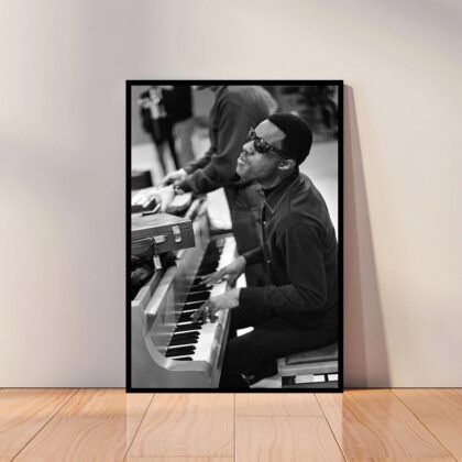 Stevie Wonder Music Poster Canvas Wall Art Home Decor (No Frame)