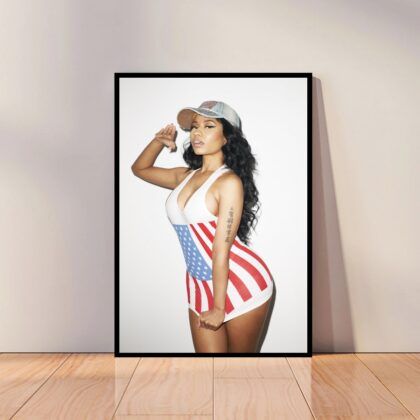 Nicki Minaj Music Poster Canvas Wall Art Home Decor (No Frame)