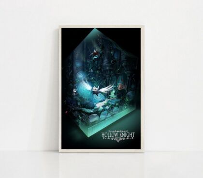 Hollow Knight game Poster Canvas Wall Art Home Decor (No Frame)
