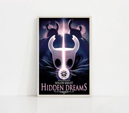 Hollow Knight game Poster Canvas Wall Art Home Decor (No Frame)