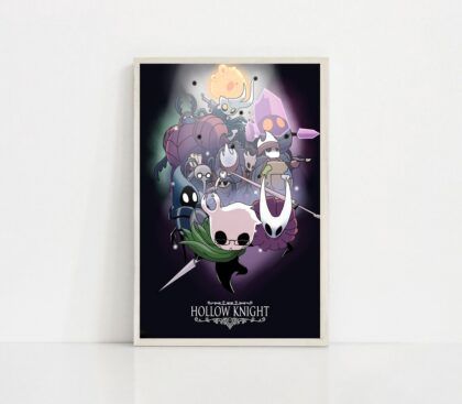 Hollow Knight game Poster Canvas Wall Art Home Decor (No Frame)
