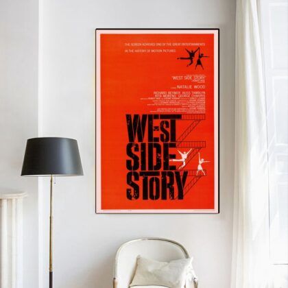 West Side Story movie Poster Canvas Wall Art Home Decor (No Frame)