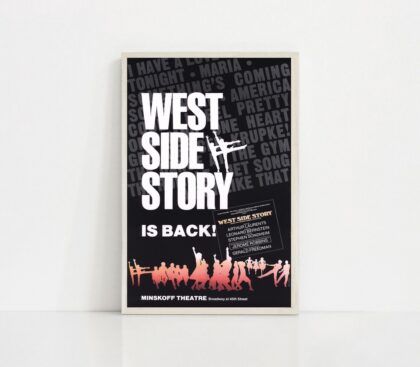 West Side Story movie Poster Canvas Wall Art Home Decor (No Frame)