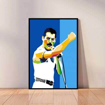 Freddie Mercury Music Poster Canvas Wall Art Home Decor (No Frame)