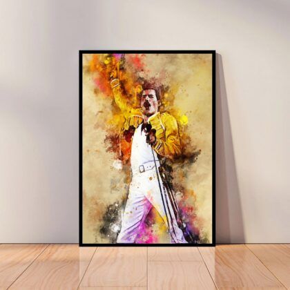 Freddie Mercury Music Poster Canvas Wall Art Home Decor (No Frame)