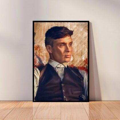 Peaky Blinders Poster Cillian Murphy TV Show Poster Canvas Wall Art Home Decor (No Frame)
