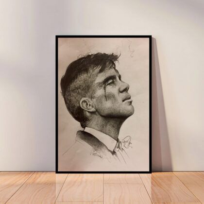 Peaky Blinders Poster Cillian Murphy TV Show Poster Canvas Wall Art Home Decor (No Frame)