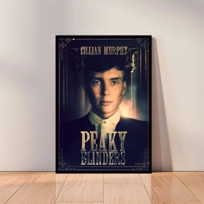 Peaky Blinders Poster Cillian Murphy TV Show Poster Canvas Wall Art Home Decor (No Frame)