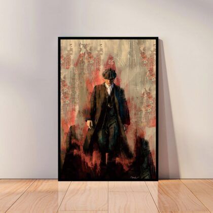 Peaky Blinders Poster Cillian Murphy TV Show Poster Canvas Wall Art Home Decor (No Frame)