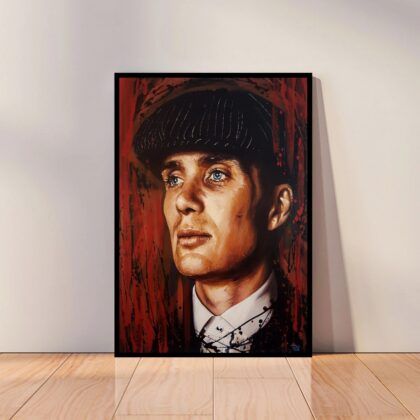 Peaky Blinders Poster Cillian Murphy TV Show Poster Canvas Wall Art Home Decor (No Frame)