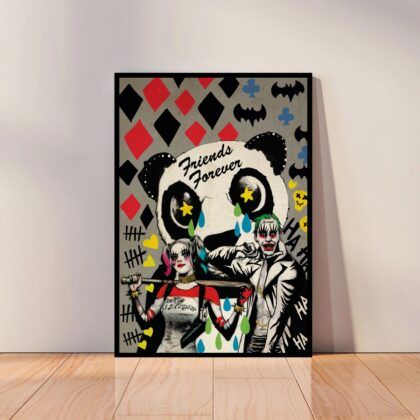 Suicide Squad Movie Poster Harley Quinn Poster Canvas Wall Art Home Decor (No Frame)