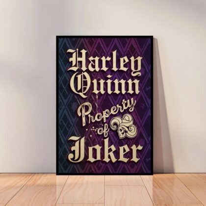Suicide Squad Movie Poster Harley Quinn Poster Canvas Wall Art Home Decor (No Frame)