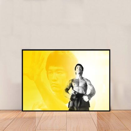 Bruce Lee Movie Poster Canvas Wall Art Home Decor (No Frame)
