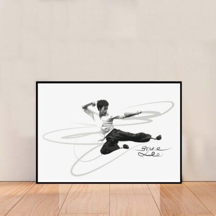 Bruce Lee Movie Poster Canvas Wall Art Home Decor (No Frame)