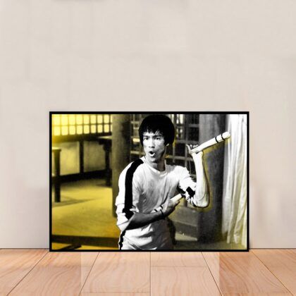 Bruce Lee Movie Poster Canvas Wall Art Home Decor (No Frame)