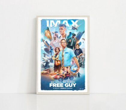 Free Guy 2021 Classic movie Poster Canvas Wall Art Home Decor (No Frame)