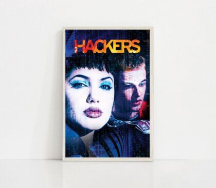 Hackers 1995 movie Poster Canvas Wall Art Home Decor (No Frame) (Copy)