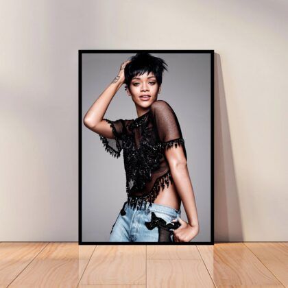 Rihanna Music Poster Canvas Wall Art Home Decor (No Frame)