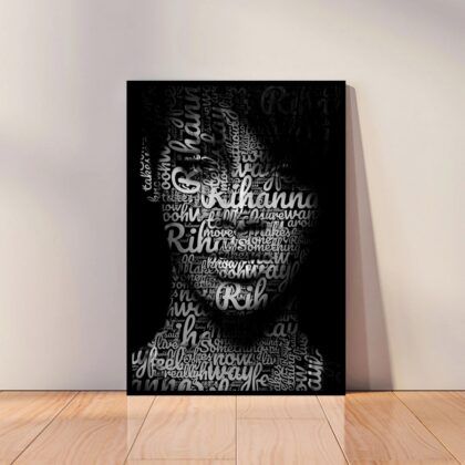 Rihanna Music Poster Canvas Wall Art Home Decor (No Frame)
