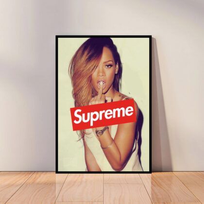 Rihanna Music Poster Canvas Wall Art Home Decor (No Frame)