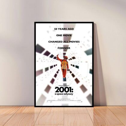 2001 A Space Odyssey Movie Poster Canvas Wall Art Home Decor (No Frame)