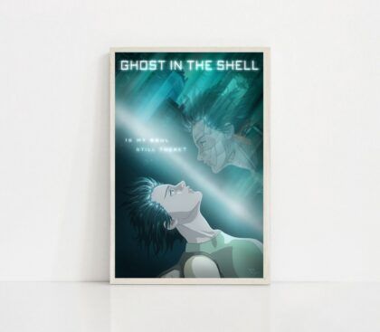 Ghost in the Shell 1995 movie Poster Canvas Wall Art Home Decor (No Frame)