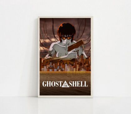 Ghost in the Shell 1995 movie Poster Canvas Wall Art Home Decor (No Frame)