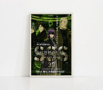 Ghost in the Shell 1995 movie Poster Canvas Wall Art Home Decor (No Frame)