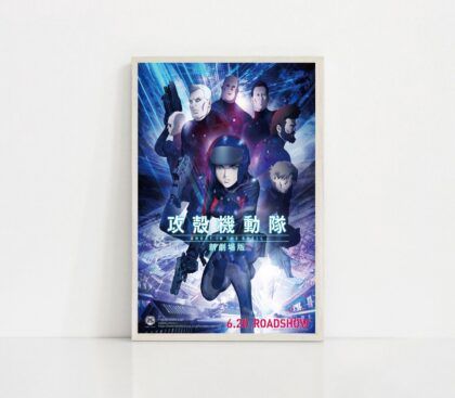 Ghost in the Shell 1995 movie Poster Canvas Wall Art Home Decor (No Frame)