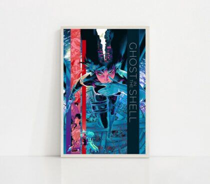 Ghost in the Shell 1995 movie Poster Canvas Wall Art Home Decor (No Frame)