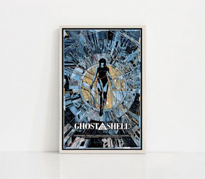 Ghost in the Shell 1995 movie Poster Canvas Wall Art Home Decor (No Frame)