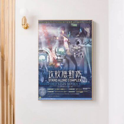 Ghost in the Shell 1995 movie Poster Canvas Wall Art Home Decor (No Frame)