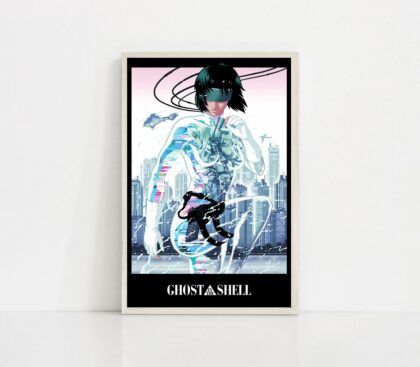 Ghost in the Shell 1995 movie Poster Canvas Wall Art Home Decor (No Frame)