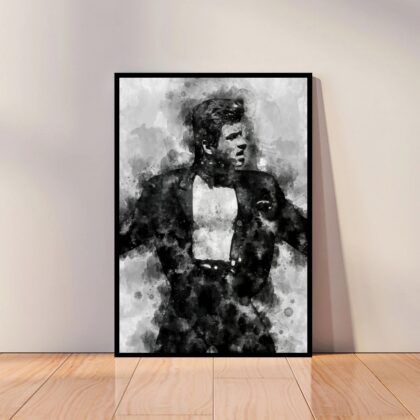 George Michael Music Poster Canvas Wall Art Home Decor (No Frame)