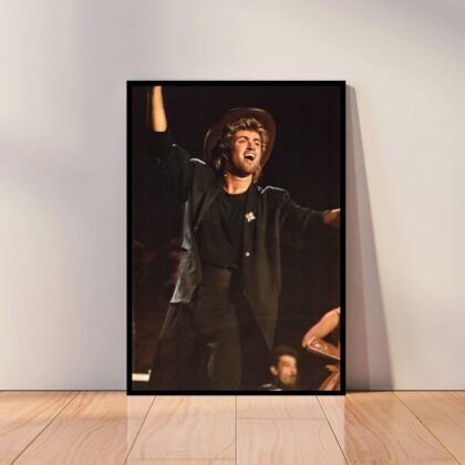 George Michael Music Poster Canvas Wall Art Home Decor (No Frame)