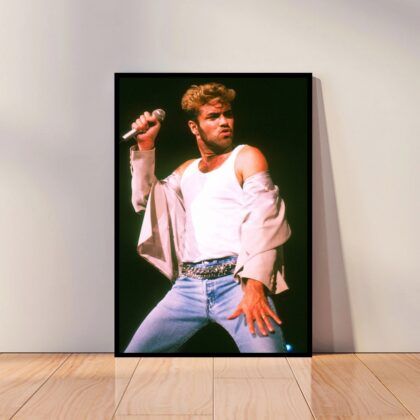 George Michael Music Poster Canvas Wall Art Home Decor (No Frame)