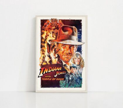 Indiana Jones and the Kingdom of the Crystal Skull 2008 movie Poster Canvas Wall Art Home Decor (No Frame)