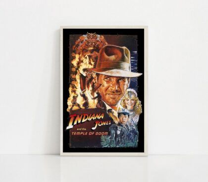 Indiana Jones and the Kingdom of the Crystal Skull 2008 movie Poster Canvas Wall Art Home Decor (No Frame)