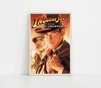 Indiana Jones and the Kingdom of the Crystal Skull 2008 movie Poster Canvas Wall Art Home Decor (No Frame)