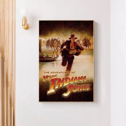 Indiana Jones and the Kingdom of the Crystal Skull 2008 movie Poster Canvas Wall Art Home Decor (No Frame)