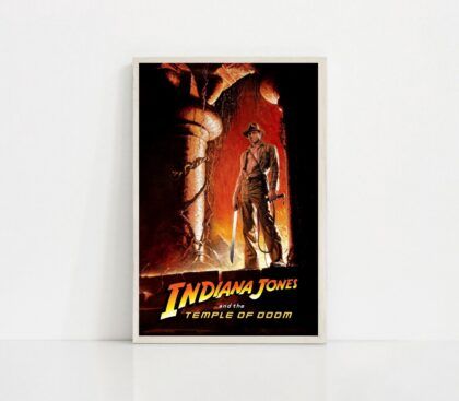 Indiana Jones and the Kingdom of the Crystal Skull 2008 movie Poster Canvas Wall Art Home Decor (No Frame)