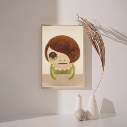 Nara Yoshitomo Poster Canvas Wall Art Home Decor (No Frame)