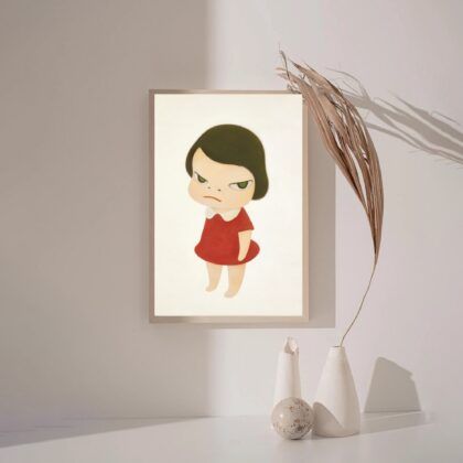 Nara Yoshitomo Poster Canvas Wall Art Home Decor (No Frame)