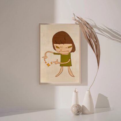 Nara Yoshitomo Poster Canvas Wall Art Home Decor (No Frame)