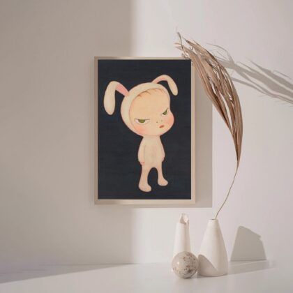 Nara Yoshitomo Poster Canvas Wall Art Home Decor (No Frame)