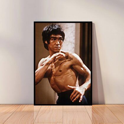 Bruce Lee Movie Poster Canvas Wall Art Home Decor (No Frame)