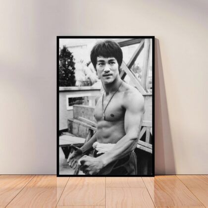 Bruce Lee Movie Poster Canvas Wall Art Home Decor (No Frame)