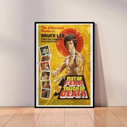 Bruce Lee Movie Poster Canvas Wall Art Home Decor (No Frame)