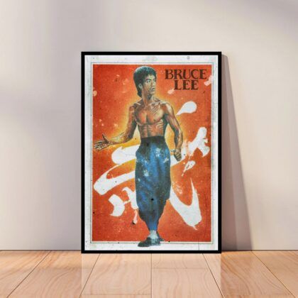 Bruce Lee Movie Poster Canvas Wall Art Home Decor (No Frame)